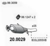 ASSO 20.0029 Catalytic Converter